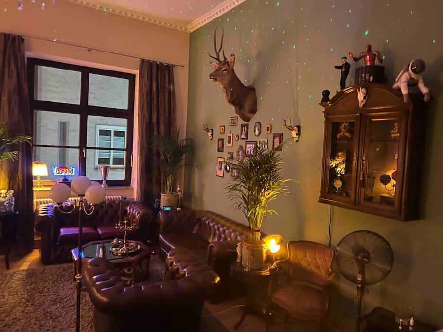 Wunderschones Herrenzimmer/Loft In Der Innenstadt Augsburg Exterior foto